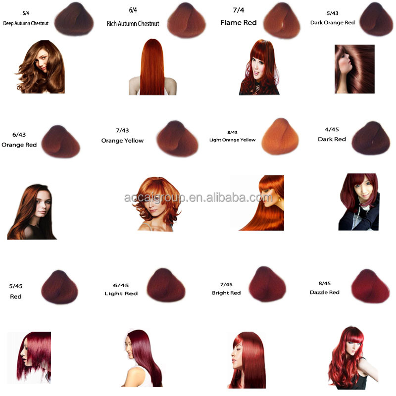 Classic Fashion Permanent Hair Dye Colour All Colors Hair Color For