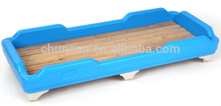 ちゃちなプラスチック製の赤ちゃん2015幼稚園家具ベッド残りの正午小さなベッド子供- ケアセンターの家具仕入れ・メーカー・工場