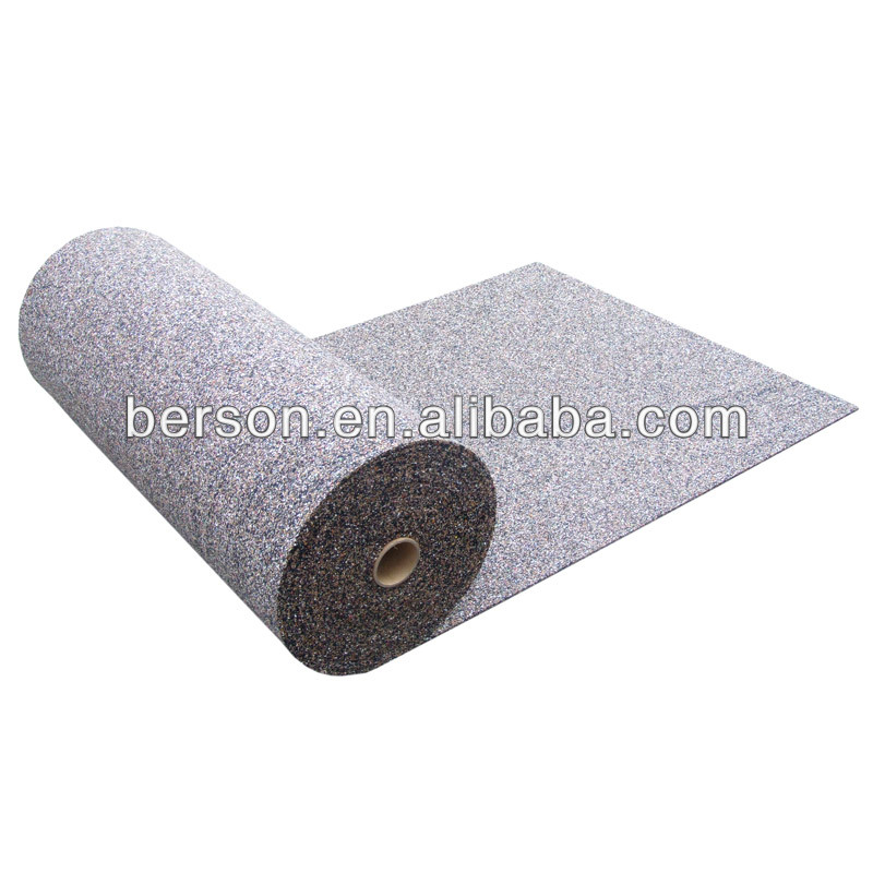 Recycled Rubber Acoustic Underlay,3mm Rubber Acoustical Underlayment