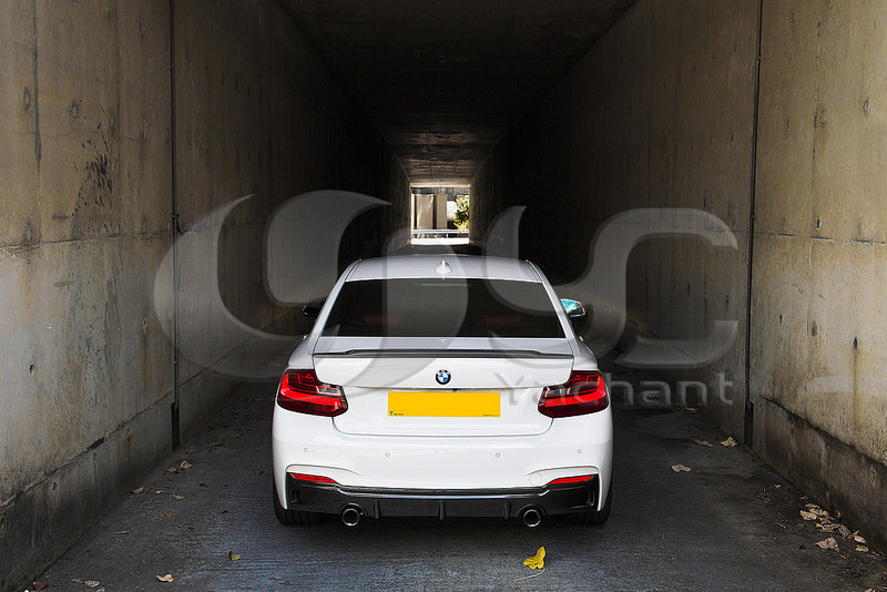 2014-2015 BMW 2 Series F22 235i M-tech Bumper Exotics Tuning Style Rear Diffuser CF (31).jpg