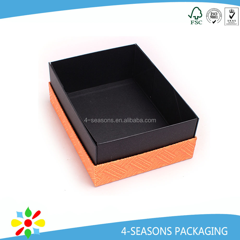 hot selling oem beautiful printed flat pack gift box