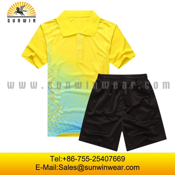 Yellow And Pink Half Sleeve Jallikattu Sublimation T Shirt Shorts Set, Neck  Type: Round, Size: Medium
