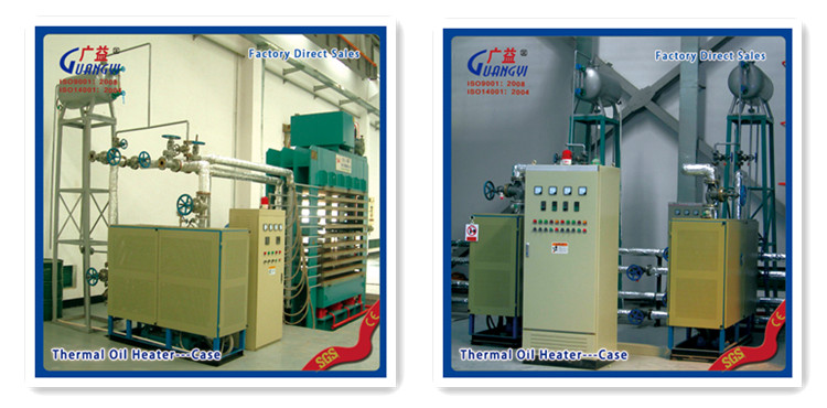 オイル充填した380v工業用熱による暖房システム産業熱媒油流体加熱システム問屋・仕入れ・卸・卸売り