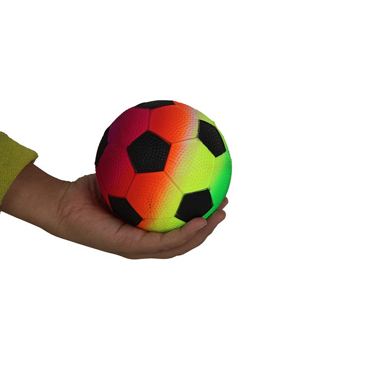 6 Inch Inflatable Plastic Rainbow Soccer Ball Buy 6 Inch Inflatable Plastic Rainbow Soccer