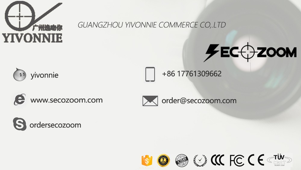 Secozoom95.9%極めて高い光伝送ライフル銃のスコープライフルスコープ4x-50x頑丈な可変電源卸売中国仕入れ・メーカー・工場