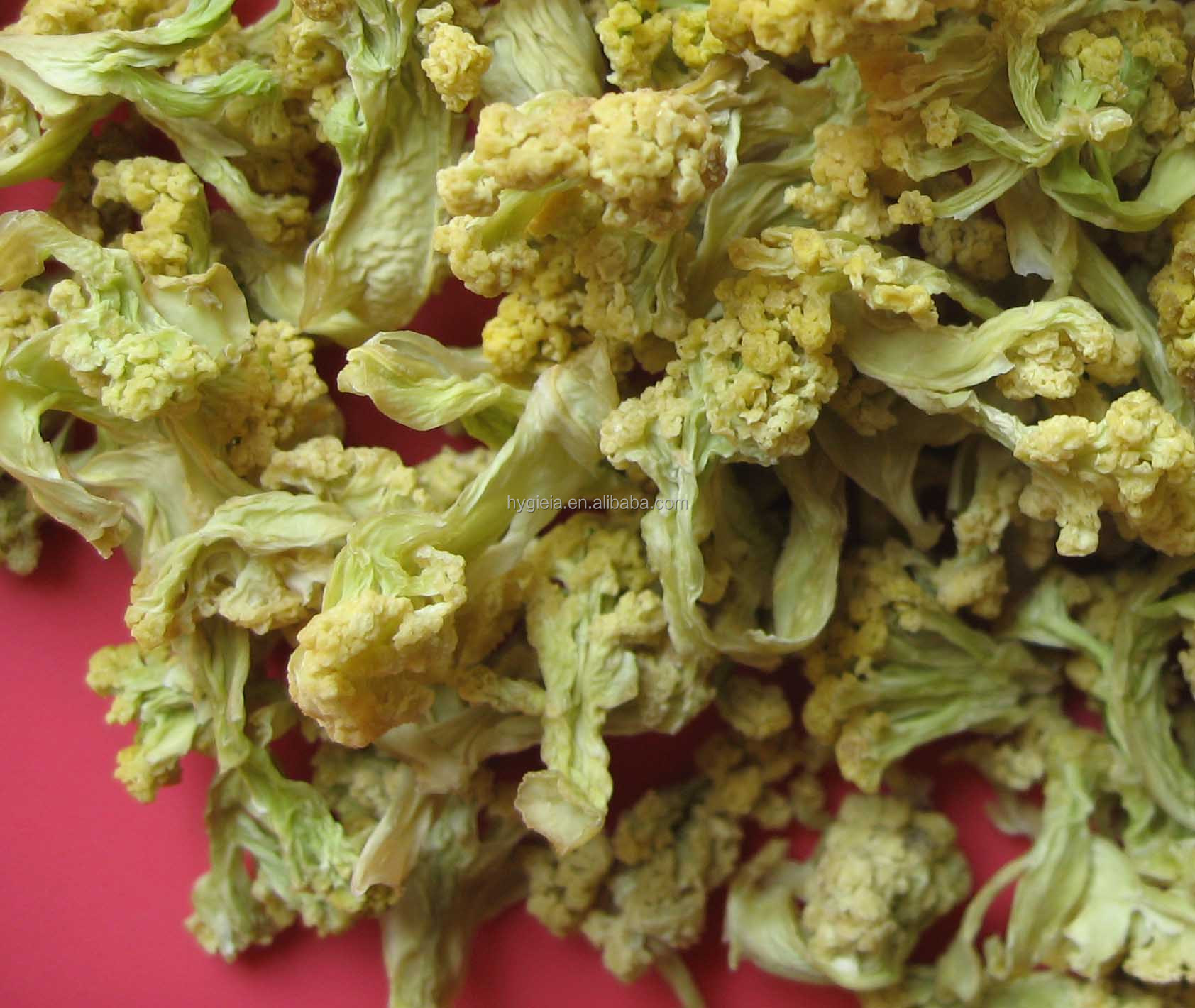 organic dehydrated cauliflower,China hygieia price supplier 21food