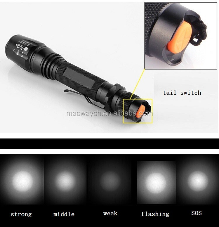 wholesale best tactical led flashlight