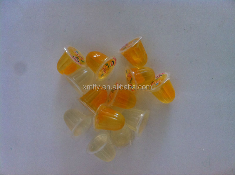 mixed assorted mini fruit jelly