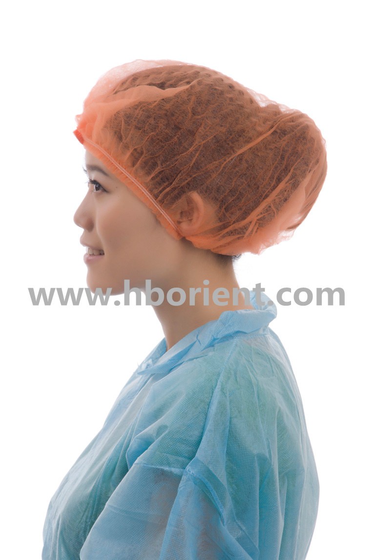 Disposable colored medical PP nonwoven mob clip cap