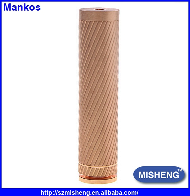 2014 Latest mechanical mod hottest vape mod wholesale ss mankos mod