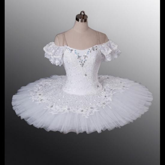 N000077 Classical Girls Women Professional White Swan Lake Ballet TUTU Costumes