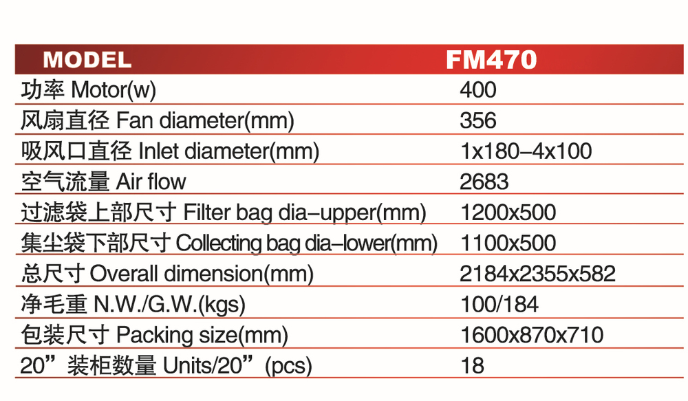 木工機械モバイルモデルfm470ダスト掃除機仕入れ・メーカー・工場