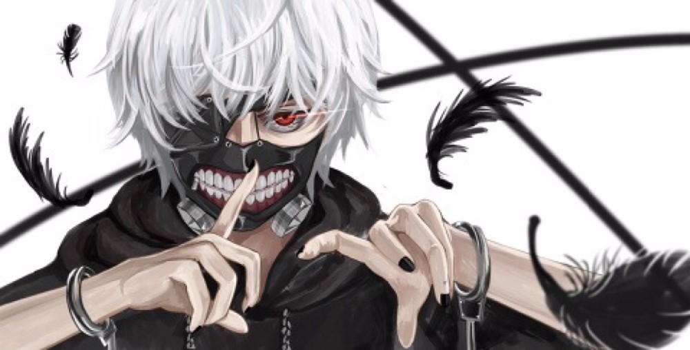 新しい熱い販売のアニメのコスプレハロウィン鋼アジャスタブルジッパーpuレザー日本kanekiクールブラインダーケン東京グールマスク仕入れ・メーカー・工場