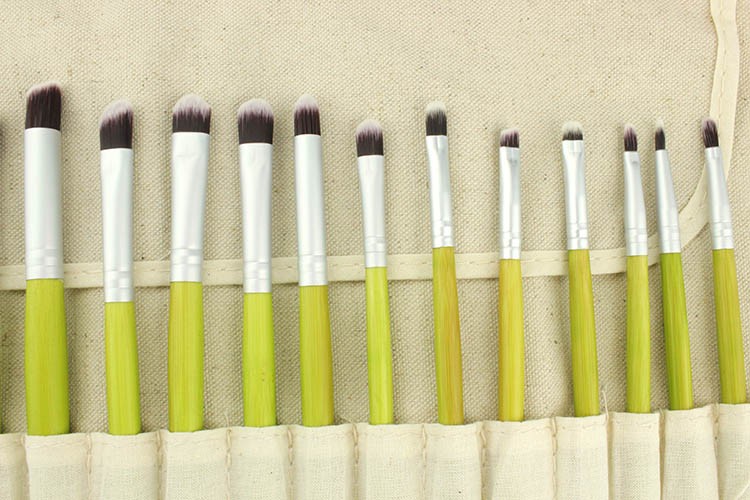 化粧ブラシセットグリーンハンドル赤面メイクキットメイクアップ化粧品 問屋・仕入れ・卸・卸売り