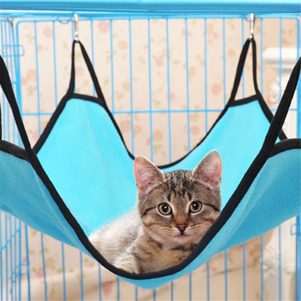 Cat Hammock Bed,Pet Animal Kitty Hanging Bunk Sleepy Bed Use With Crate