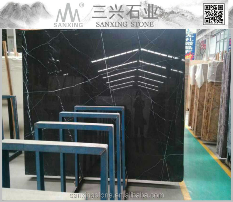 Lobby decorazione pavimenti in marmo nero marquina marmo disegno ... Nero disegno pavimento