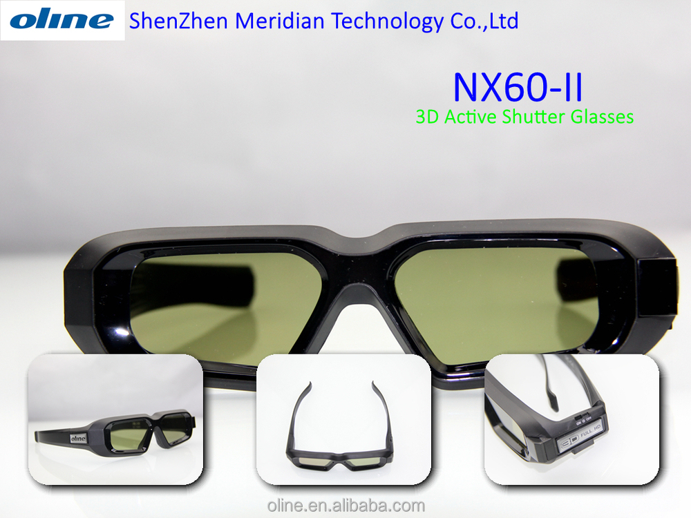 アリババチャイナサプライヤーnx60-iiキノリンメガネブルートゥースステレオスコピック3dメガネ高品質で仕入れ・メーカー・工場