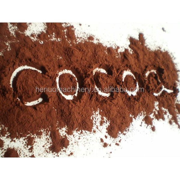 Automatic packaging line for standup cocoa powder pouch