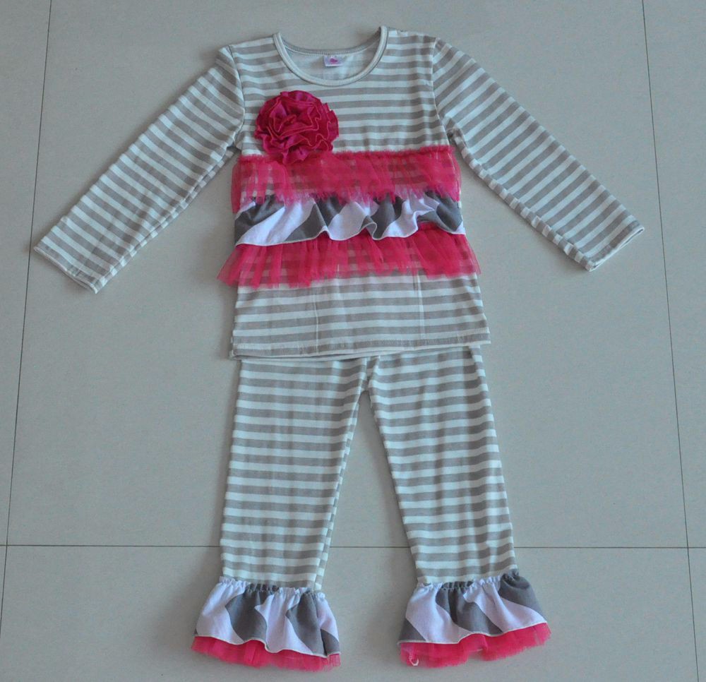 幼児の女の子ブティック衣装感謝祭子供ブティック服安い卸売衣装秋用子供女の子仕入れ・メーカー・工場