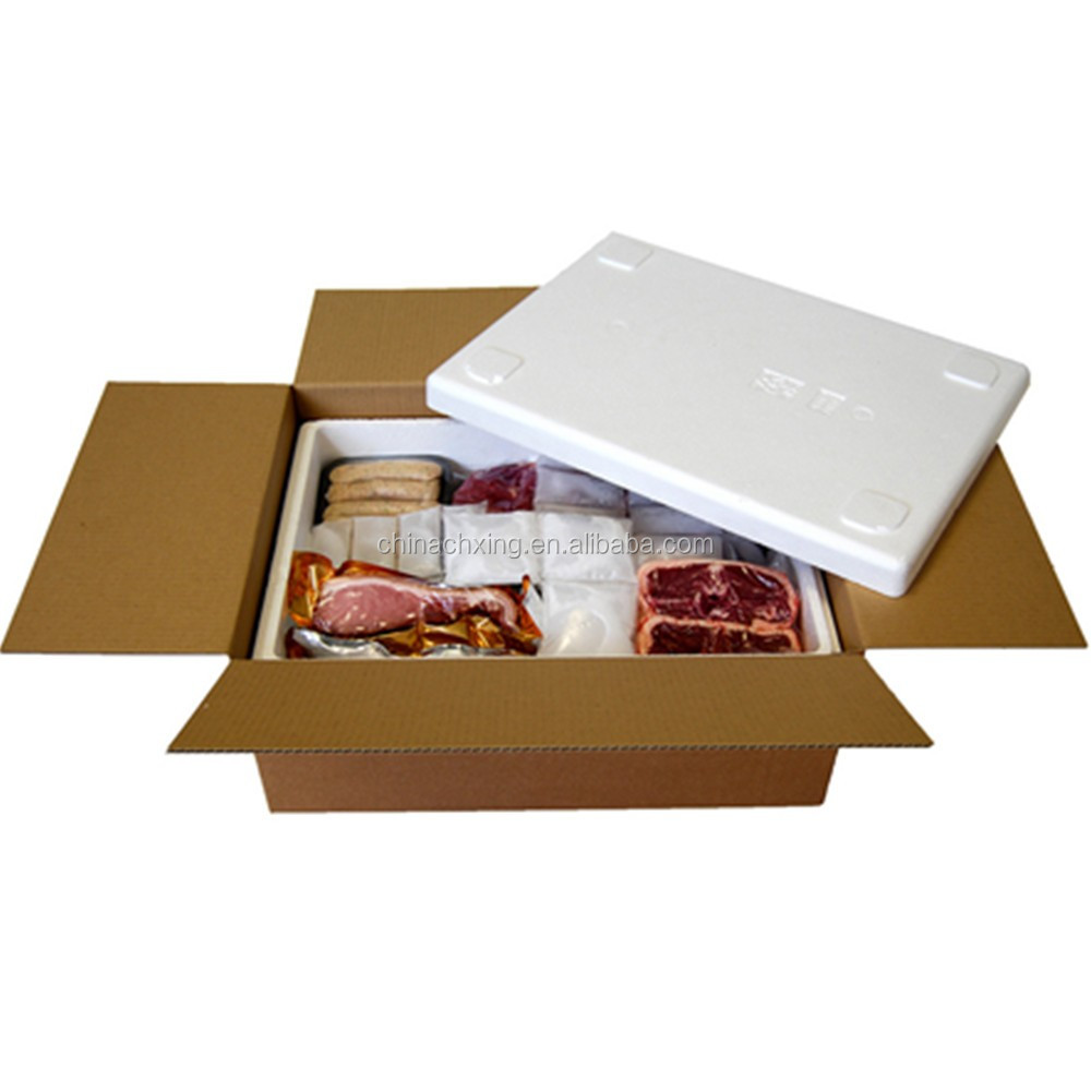 high quality styrofoam box with carton