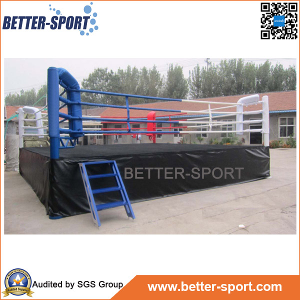 boxing ring post with padding