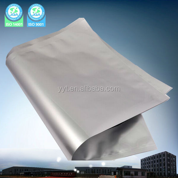 flat bottom ziplock bag aluminium foil bag for coffee packaging