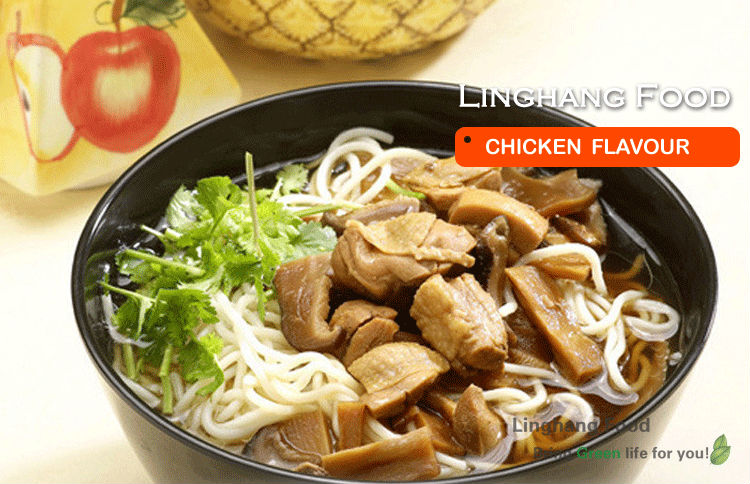 2014 Newest Chicken Flavor Bowl Instant Noodles 110g