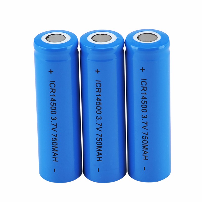 Lithium Battery 14500 750mAh 3.7V, Lithium Battery For solar