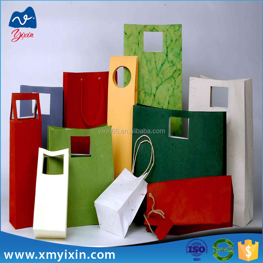 hot sale die cut handle paper bag for shopping /gift