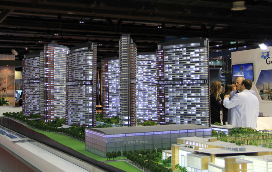 上海で行われた模型3d商業ビルのモデルメーカー 問屋・仕入れ・卸・卸売り
