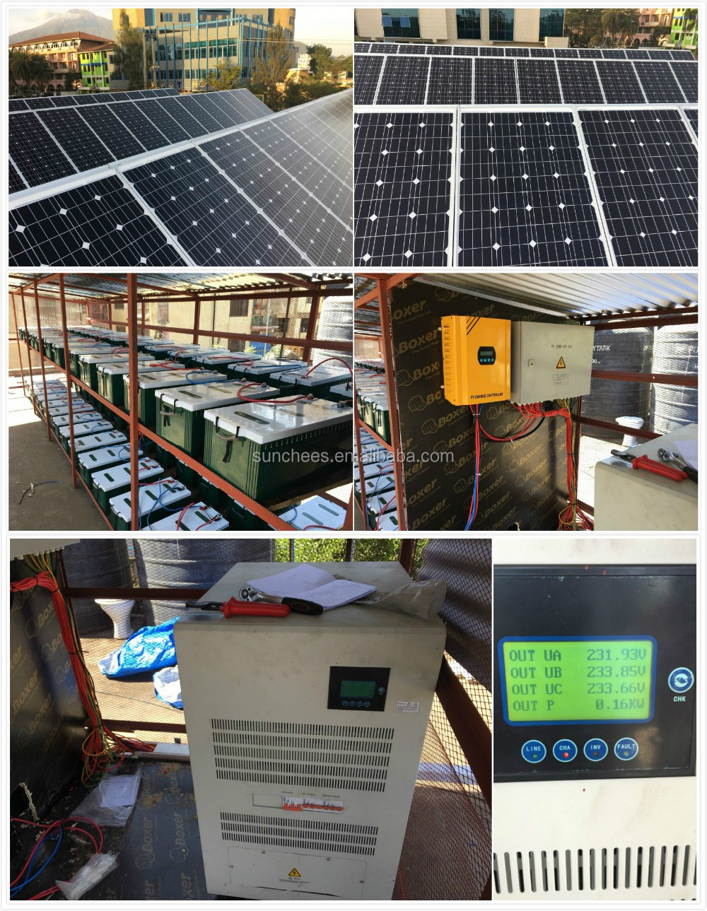 30kw solar power system project in Tanzania