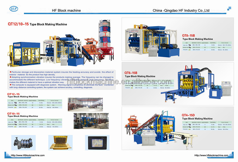 ブロック製造機ナイジェリアで( qt4- 20c) ウガンダでブロック製造機仕入れ・メーカー・工場