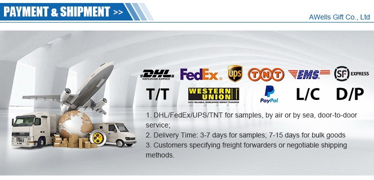 lanyard Payment and shipment