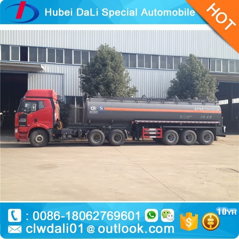 30,000l Mobile Caustic Soda Tank 30mt Sodium Hydroxide Semi Trailer