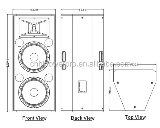 speaker box plan
