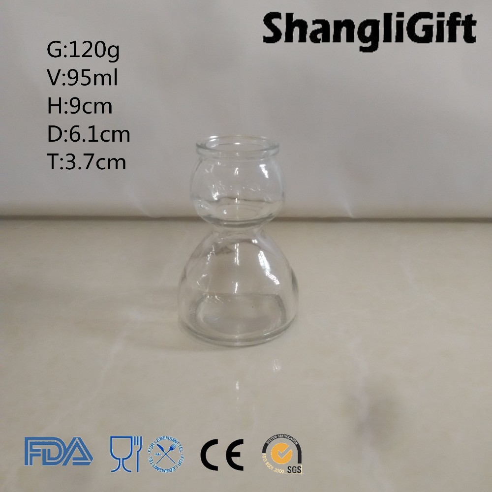 90ml Small Hourglass Shape Glass Vase Buy High Quality Custom