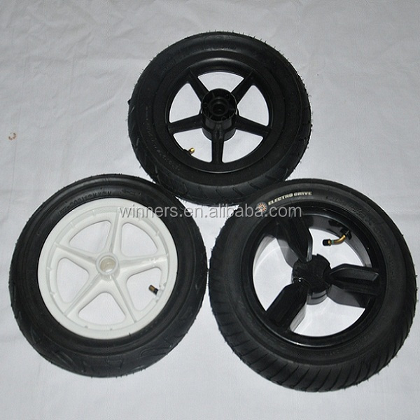 12" Pneumatic Plastic Bicycle Wheel/baby Stroller Wheel/golf Cart Wheel