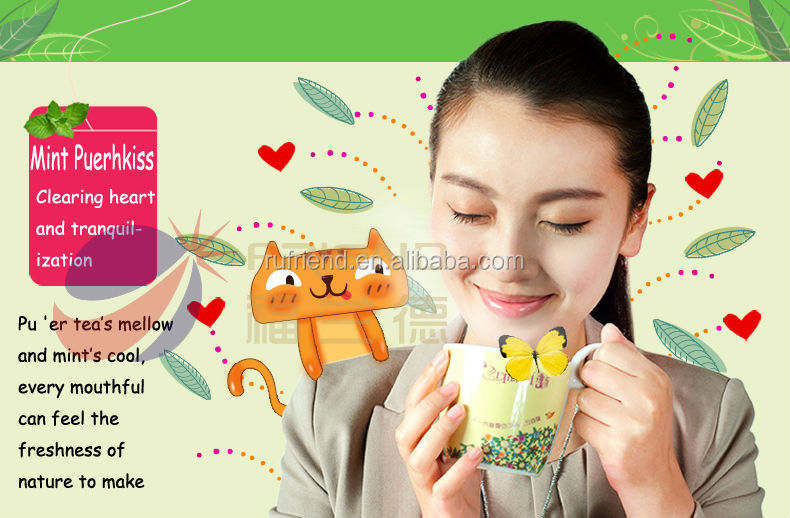 Cool and refreshing healthy compressed rose tea