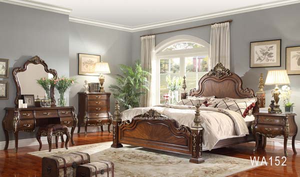 Hand Carved Antique American Classic Bedroom Furniture Sets King Queen Bed Wa152 Buy American Classic Bedroom Furniture Sets Hand Carved Antique