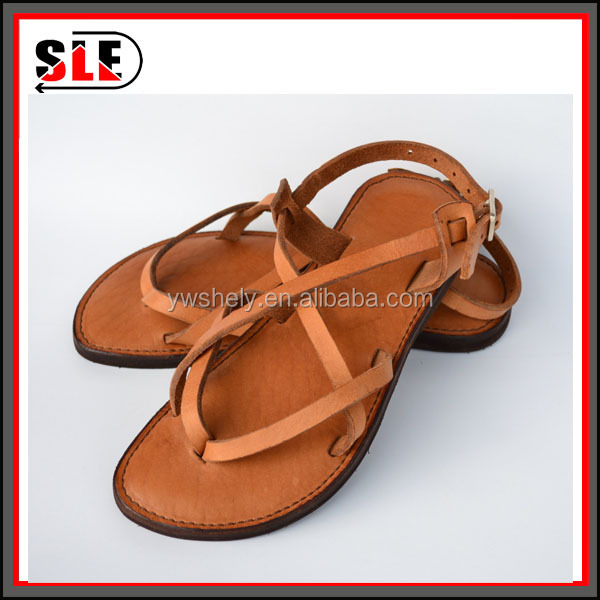 European Fashion Sandals Womens Summer Flat Sandals High Quality ...