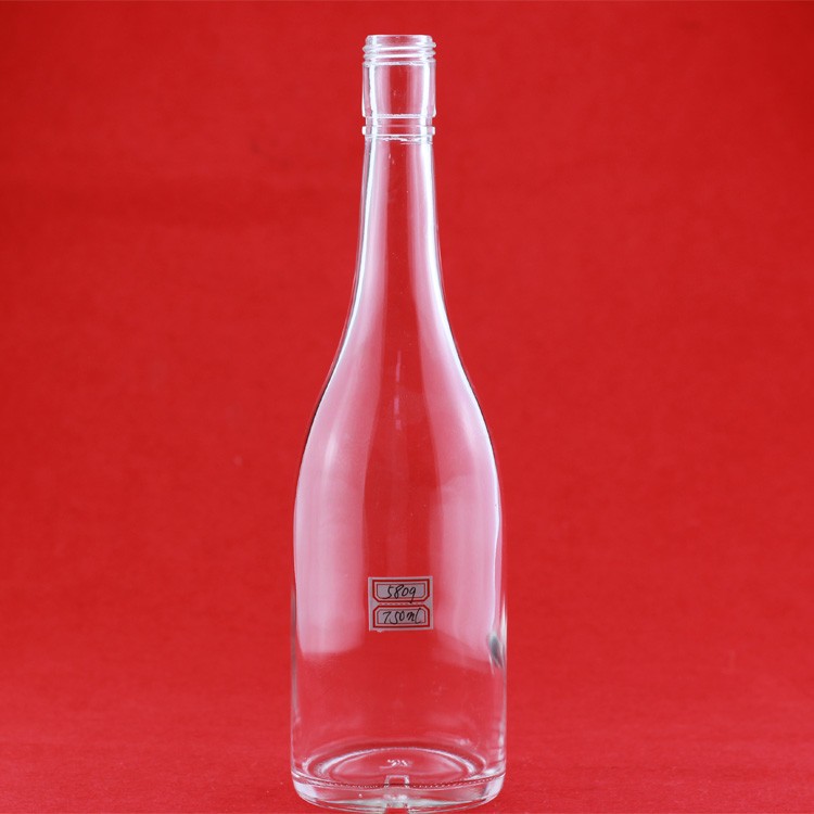 良い品質酒ガラス ボトル 750 ミリリットル ジン ボトル平方アルコール ボトル 750 ミリリットル仕入れ・メーカー・工場