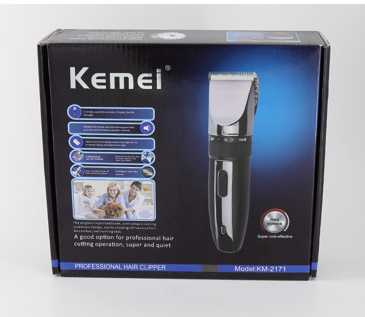 kemei electric professional hair clipper trimmer