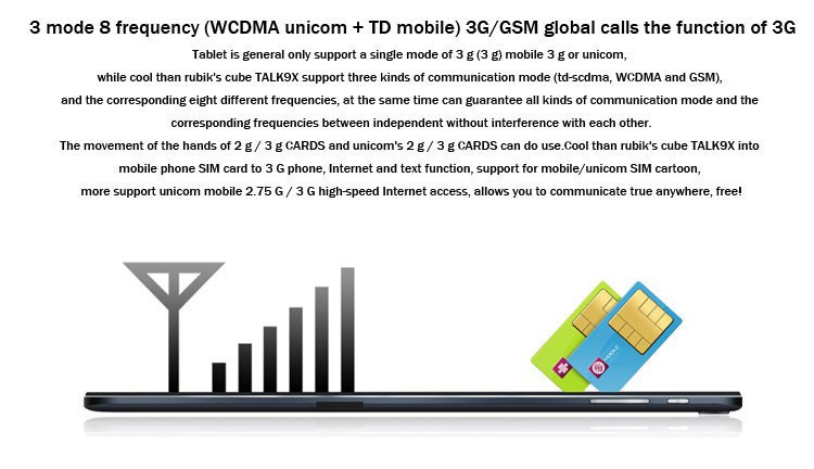 Cube Talk 9X U65GT MT8392 Octa Core 2.0GHz Android 4.4 Tablet PC 9.7 inch 3G Phone Call 2048x1536 IPS 8.0MP Camera 2GB/32GB Cube Talk 9X U65GT MT8392 Octa Core 2.0GHz Android 4.4 Tablet PC 9.7 inch 3G Phone Call 2048x1536 IPS 8.0MP Camera 2GB/32GB