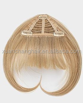 Hotsaleのブラジルレミー人間の髪前髪、マレーシア人間の髪フリンジ 問屋・仕入れ・卸・卸売り
