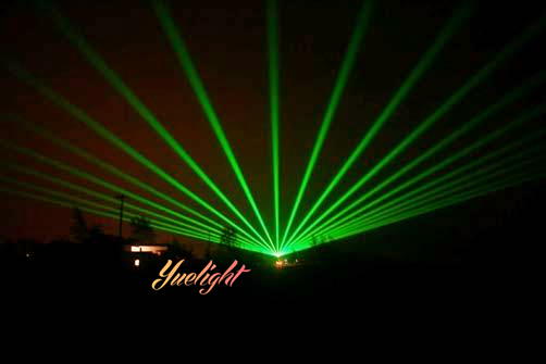 yuelight10w緑色屋外レーザー光のアニメーションcerohs指令と仕入れ・メーカー・工場