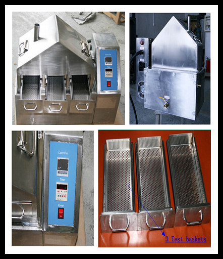 Steam aging test chamber for testing high temperature/high humidity to spare pares, components