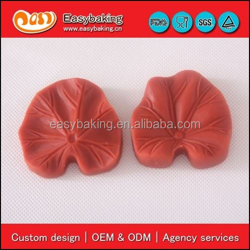 New arrival silicone maple leaf fondant cake decoration leaf