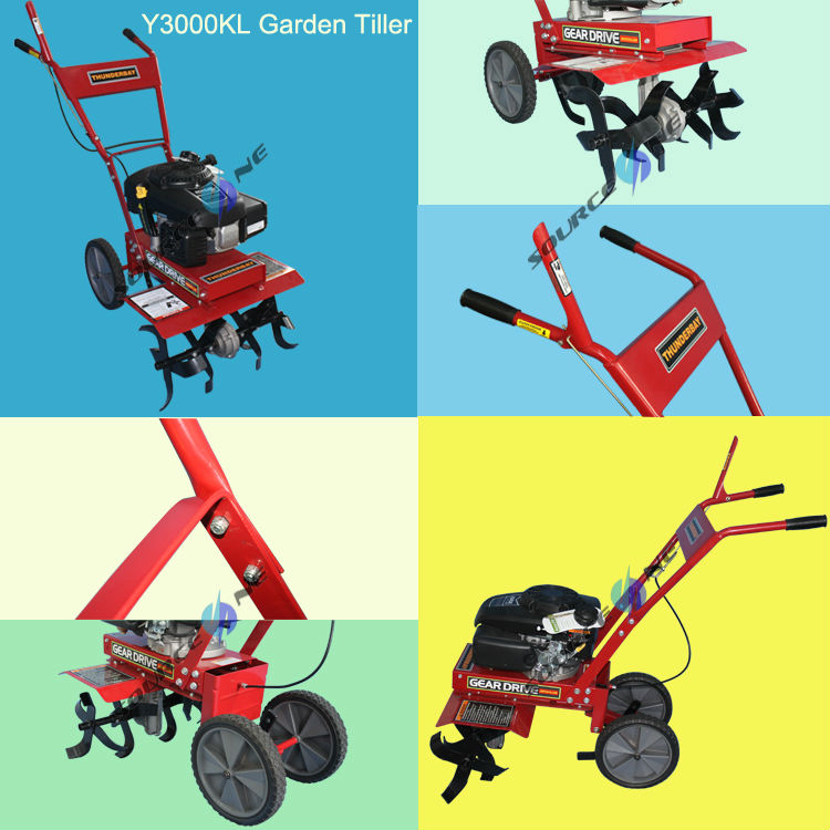 Y3000kl Hand Push Garden Tiller And Cultivator - Buy Hand Push Garden