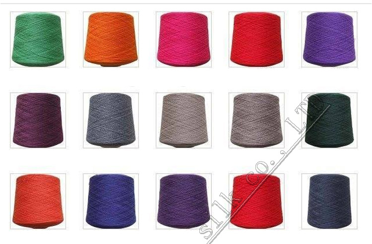 100％絹紡糸48nm/2絹紡糸を編み物用糸問屋・仕入れ・卸・卸売り