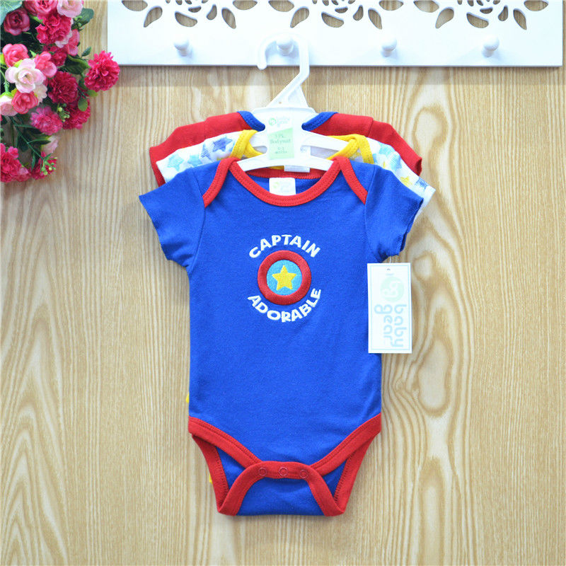 赤ちゃんの男の子の服綿100％刺繍のデザインの赤ん坊の衣服仕入れ・メーカー・工場